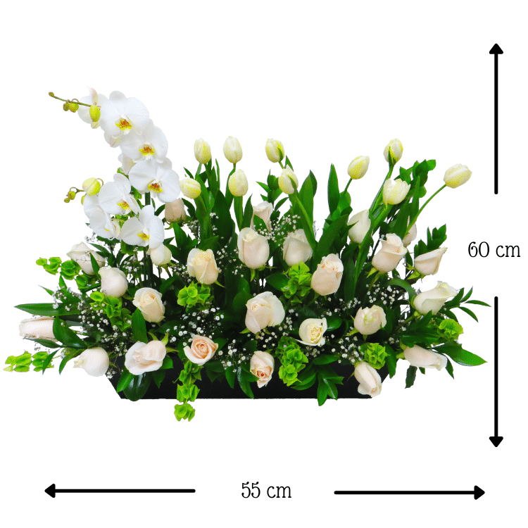 Arreglo fúnebre: Jardín del Cielo Y Besos - Imagen 2