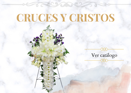 Cruces y cristos funebres