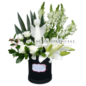Caja Floral: Digno Homenaje de Paz